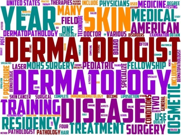 Dermatology Wordart Print