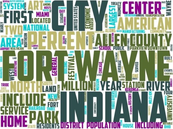Fort Wayne Wordart Wallpaper: A Unique Approach to Personalized Design